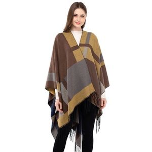 APG Star Inc Wrap with Fringe One Size